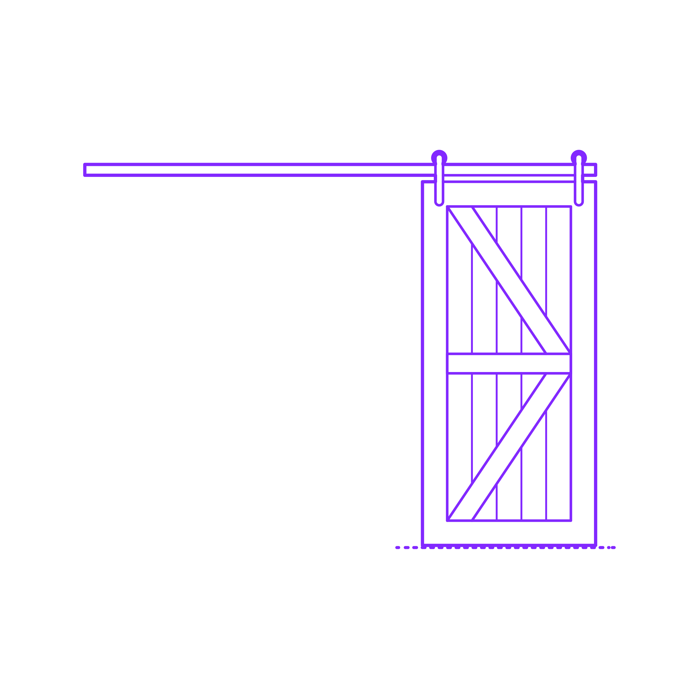 Buildings Surface Mounted Doors Bypassing Stacked Solid Barn Svg Line Art Free Vectors
